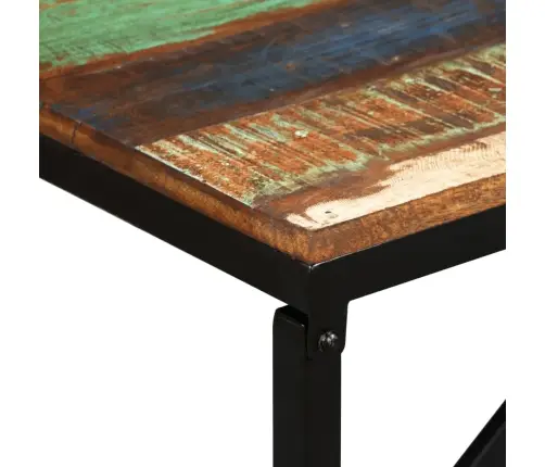 Taaskasutatud Puidust Pink 110 X 35 X 45 Cm