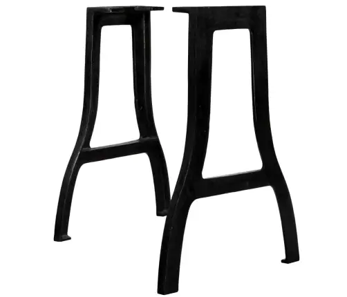 Valgomojo Stalo Kojelės, 2Vnt., A-Formos, Ketaus