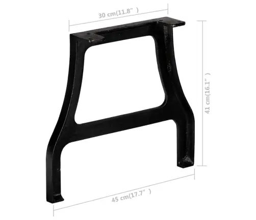 Kohvilaua Jalad 2 Tk, A-Raam, Malm