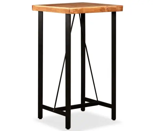 Baro Stalas, Akacijos Mediena, 60X60X107 Cm