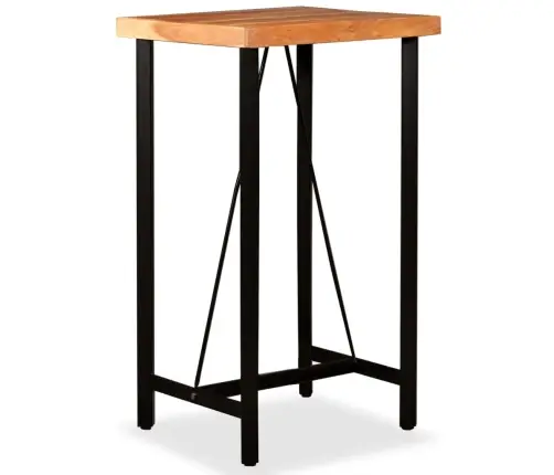 Baro Stalas, Akacijos Mediena, 60X60X107 Cm