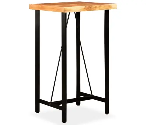 Baro Stalas, Akacijos Mediena, 60X60X107 Cm