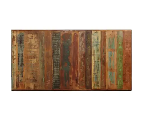 Valgomojo Stalas, Perdirbta Mediena Ir Kryžm. Plieno Rėmas, 180Cm