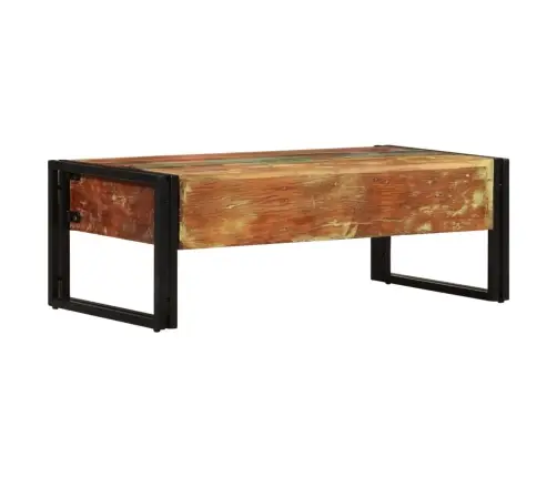 3 Sahtliga Kohvilaud Taastatud Puidust 100 X 50 X 35 Cm