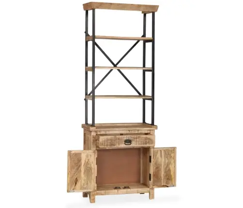 Sahtlitega Kummut, Mangopuit, 65 X 30 X 180 Cm