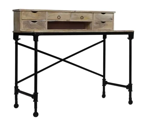 Rakstāmgalds, 110X50X96 Cm, Mango Masīvkoks Vidaxl