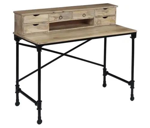 Rakstāmgalds, 110X50X96 Cm, Mango Masīvkoks Vidaxl