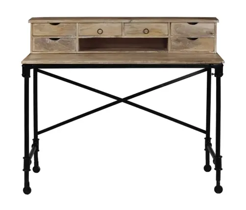 Rakstāmgalds, 110X50X96 Cm, Mango Masīvkoks Vidaxl