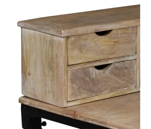 Rakstāmgalds, 110X50X96 Cm, Mango Masīvkoks Vidaxl