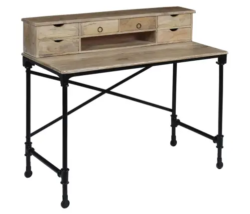 Rakstāmgalds, 110X50X96 Cm, Mango Masīvkoks Vidaxl