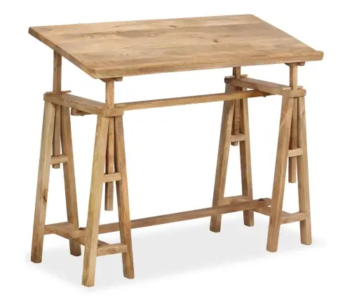 Braižybos Stalas, Masyvi Mango Mediena, 116X50X76Cm