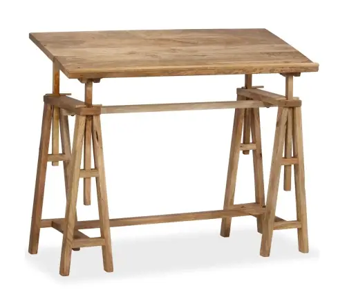 Braižybos Stalas, Masyvi Mango Mediena, 116X50X76Cm