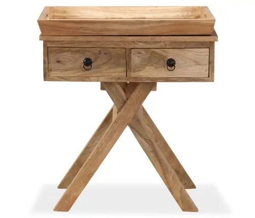 Šoninis Staliukas, Masyvi Mango Mediena, 65X40X76Cm