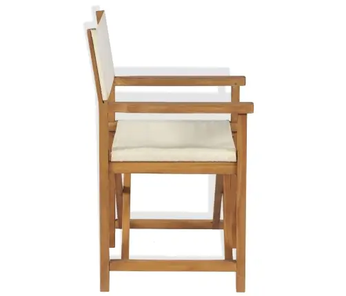 Saliekams Režisora Krēsls, Masīvs Tīkkoks   Vidaxl