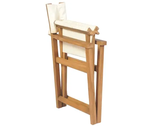 Saliekams Režisora Krēsls, Masīvs Tīkkoks   Vidaxl