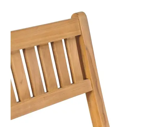 Saliekami Dārza Bāra Krēsli, 2 Gab., Masīvs Tīkkoks Vidaxl