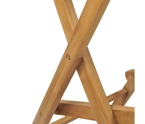 Saliekami Dārza Bāra Krēsli, 2 Gab., Masīvs Tīkkoks Vidaxl