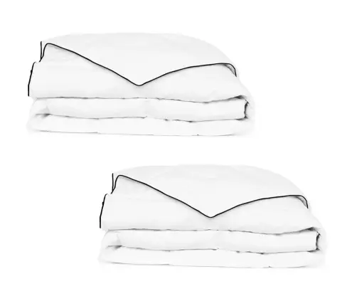 Ziemas Dūnu Segas, 2 Gab., 135X200 Cm Vidaxl