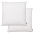 Sulgedest/Udusulgedest Kerged Padjad, 2 Tk, 80 X 80 cm Valge