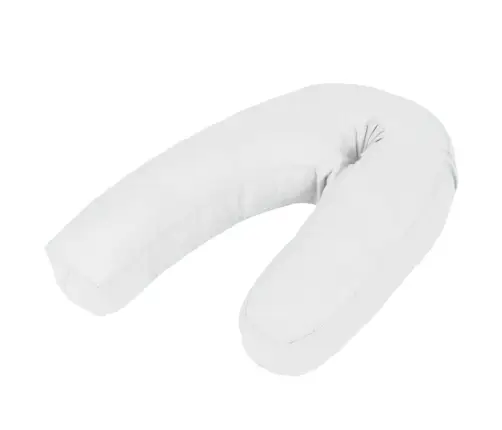 Grūtnieču Spilvens, Pakava Forma, 54X(36-43) Cm, Balts Vidaxl