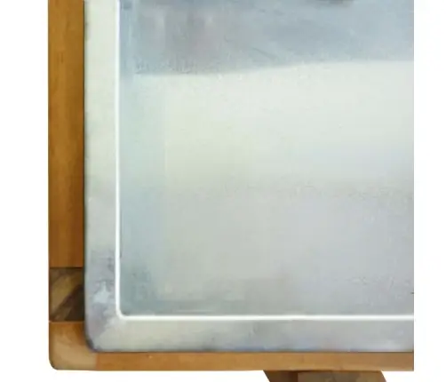 Augstā Puķu Kaste, Akācijas Masīvkoks Un Cinks Vidaxl