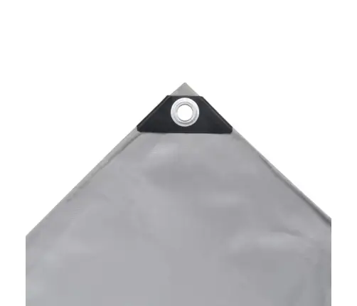 Brezenta Pārklājs, Tents, 650 G/M², 3X4 M, Pelēks Vidaxl