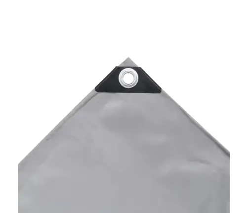 Brezenta Pārklājs, Tents, 650 G/M², 3X5 M, Pelēks Vidaxl