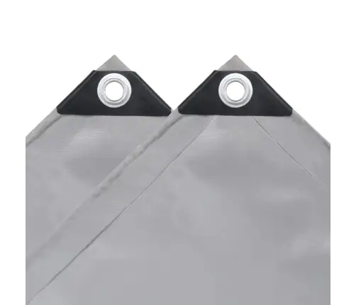 Brezenta Pārklājs, Tents, 650 G/M², 3X5 M, Pelēks Vidaxl