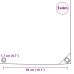 Brezenta Pārklājs, Tents, 650 G/M², 3X4 M, Zils Vidaxl