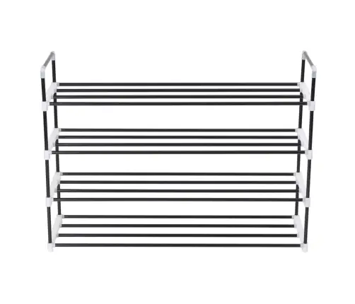 4 Riiuliga Kingariiul, Metall Ja Plast, Must