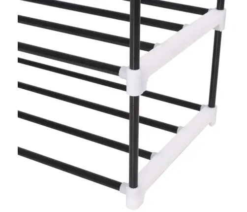 4 Riiuliga Kingariiul, Metall Ja Plast, Must