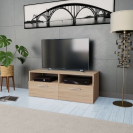 Tv Skapītis, Inženierijas Koks, 95X35X36 Cm, Ozolkoka Vidaxl