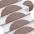 Isekleepuvad Trepimatid, 15 Tk, 65 X 21 X 4 cm Helepruun, Poolringikujulised, Suured