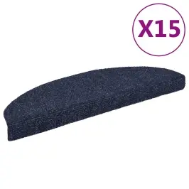 Isekleepuvad Trepimatid, 15 Tk, 65 X 21 X 4 cm Sinised, Poolringikujulised, Suured