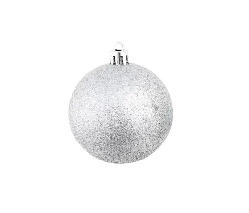100-Osaline Jõulukuulide Komplekt, 3/4/6 cm Hõbedane