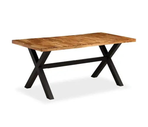 Söögilaud Akaatsia- Ja Mangopuidust, 180 X 90 X 76 Cm