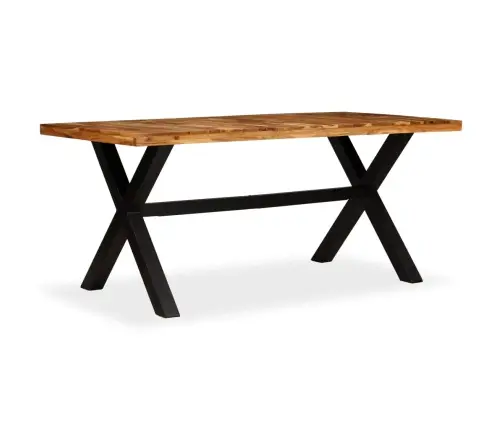 Söögilaud Akaatsia- Ja Mangopuidust, 180 X 90 X 76 Cm
