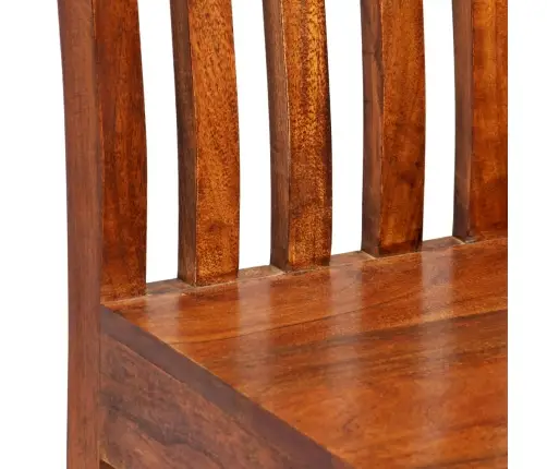 Valgomojo Kėdės, 2Vnt., Medienos Masyvas Su Medaus Apdaila