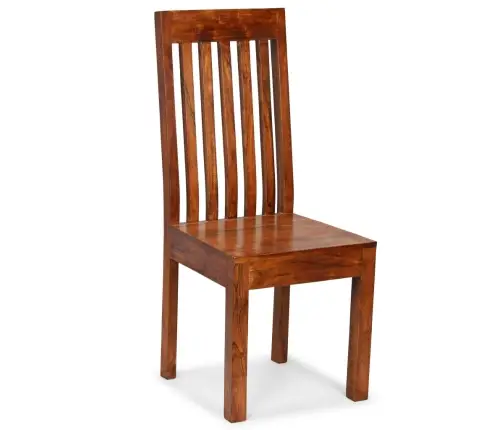 Valgomojo Kėdės, 2Vnt., Medienos Masyvas Su Medaus Apdaila