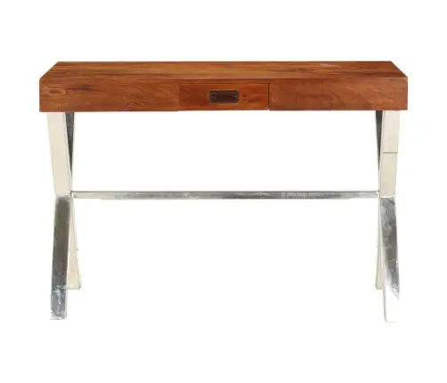 Rakstāmgalds, 110X50X76 Cm, Akācijas Masīvkoks, Medus Apdare Vidaxl