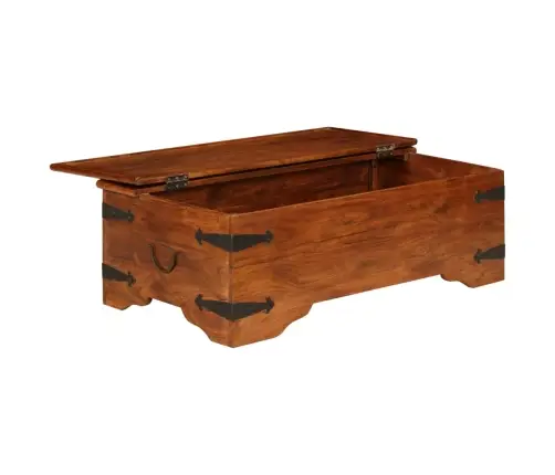 Kafijas Galdiņš, 110X55X35 Cm, Akācijas Masīvkoks, Medus Apdare Vidaxl