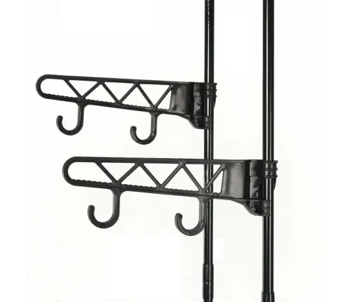 Drabužių Kabykla, Plienas Ir Neaust. Aud., 55X28,5X175cm Juoda