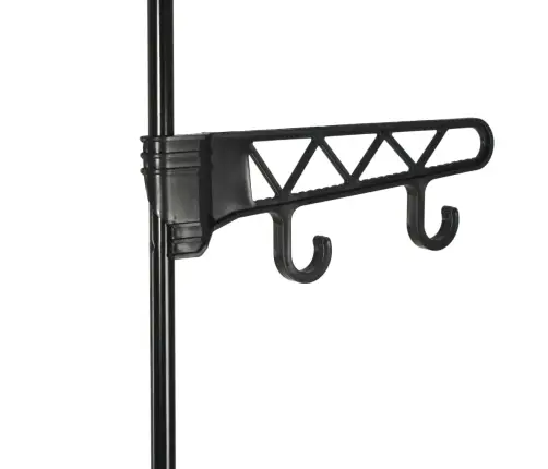 Drabužių Kabykla, Plienas Ir Neaust. Aud., 55X28,5X175cm Juoda