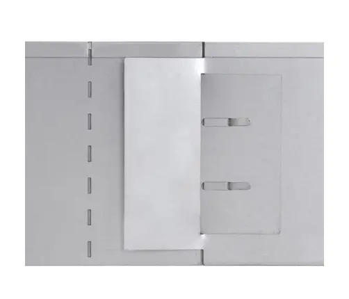 Zāliena Apmales, 20 Gab., Cinkots Tērauds, 100X20 Cm Vidaxl