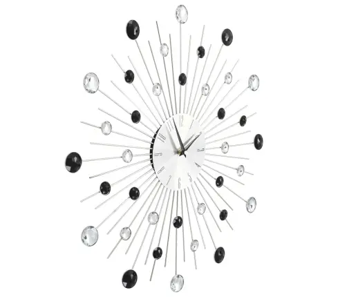 Sienas Pulkstenis, Kvarca Mehānisms, Moderns Dizains, 50 Cm Vidaxl