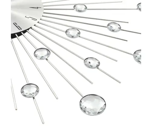 Sienas Pulkstenis, Kvarca Mehānisms, Moderns Dizains, 50 Cm Vidaxl