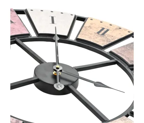 Sieninis Laikrodis, 60 cm Vintaž. St., Kvarc. Mech., Xxl