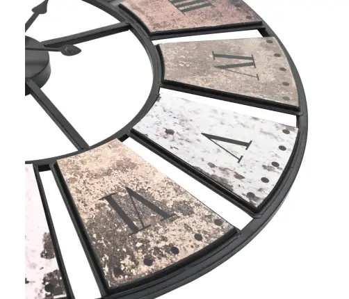 Sieninis Laikrodis, 60 cm Vintaž. St., Kvarc. Mech., Xxl