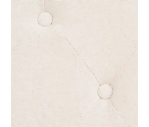 Sofos Komplektas, 2Vnt., Audinys, Kreminė Balta