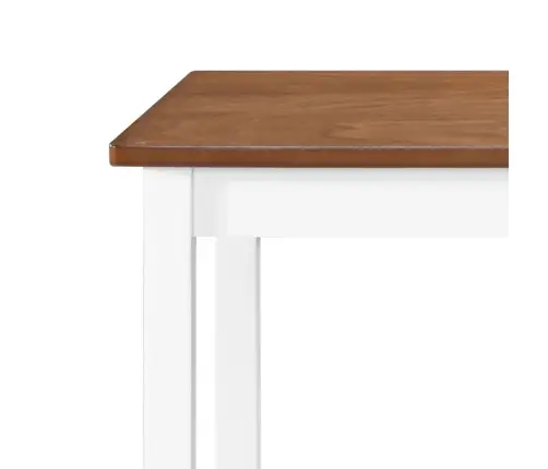 Bāra Galds, 108X60X91 Cm, Masīvkoks Vidaxl